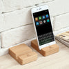 FLOVEME Natural Wood Phone Holder Stand For iPhone X 7 6 6S Plus Mobile Phone Stand Holder For iPad Tablet PC Accessories