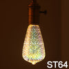 [MingBen] Led Light Bulb 3D Decoration Bulb E27 4W 220-240V Holiday Lights ST64 G95 G80 G125 A60 Novelty ChristmasLamp Lamparas