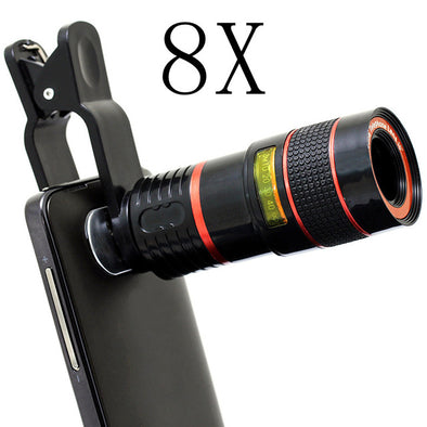 Universel 8X 12XOptical Zoom Telescope Camera pour téléphone