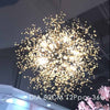 NANS vintage lights retro loft spark fireworks  Acrylic LED Pendant Light  Dining /Living Room Kitchen Light Hanging Lamps