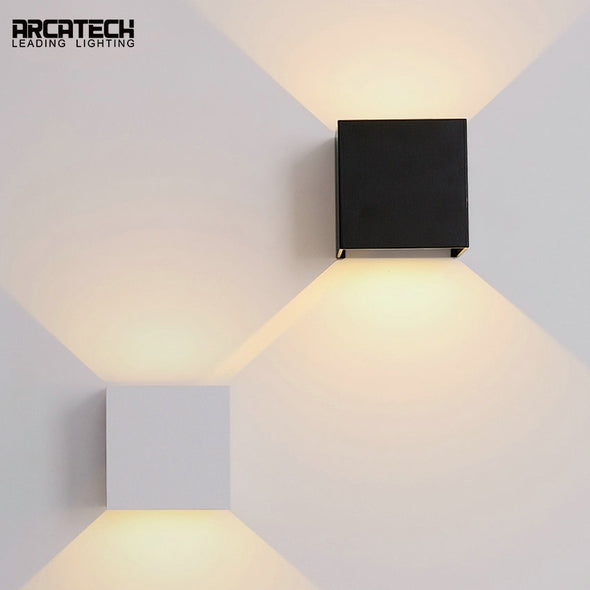 10W LED Outdoor Wall Lamps IP65 Waterproof Indoor LED Stair Light AC85-AC265V Corridor Lighitng bedside Wall Lamp AT-06