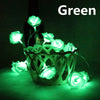 LED String Lights 2M 5M 10M Wedding Rose 3*AA Battery Holiday Decoration Lightings Rosa LED Guirlande Lumineuse