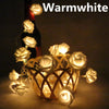LED String Lights 2M 5M 10M Wedding Rose 3*AA Battery Holiday Decoration Lightings Rosa LED Guirlande Lumineuse