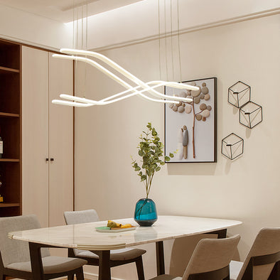 Modern led pendant light for dining living room Kitchen White Aluminum Surface mounting Decoration Lighting Pendant lamp luminer