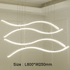 Modern led pendant light for dining living room Kitchen White Aluminum Surface mounting Decoration Lighting Pendant lamp luminer