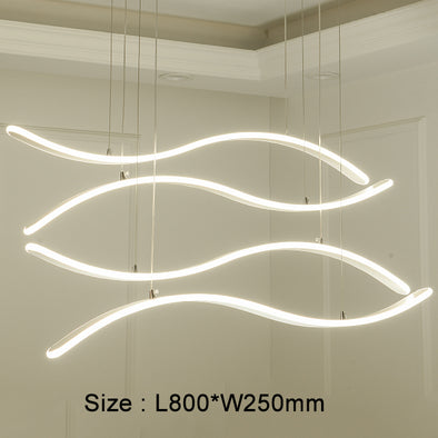 Modern led pendant light for dining living room Kitchen White Aluminum Surface mounting Decoration Lighting Pendant lamp luminer