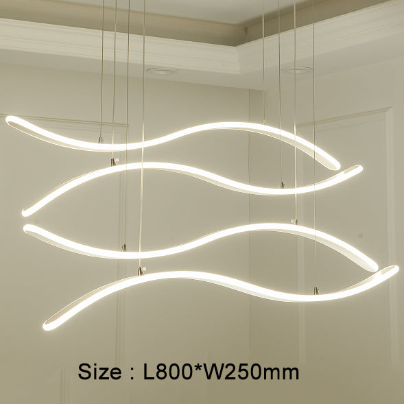 Modern led pendant light for dining living room Kitchen White Aluminum Surface mounting Decoration Lighting Pendant lamp luminer